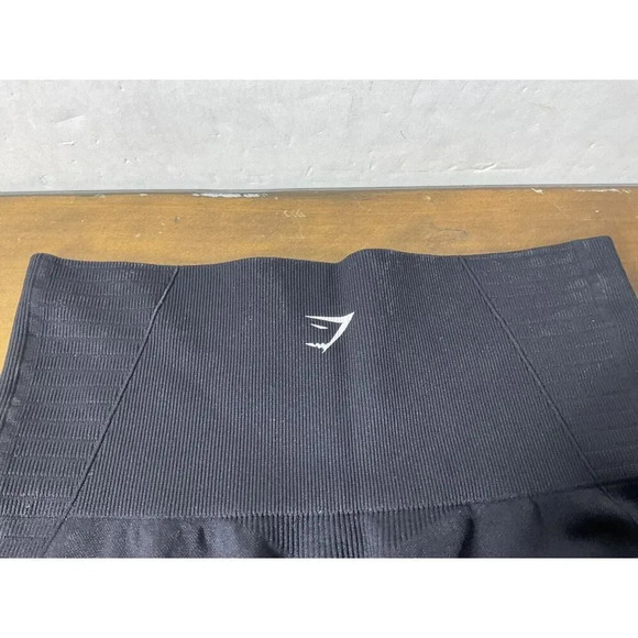 GYMSHARK Energy Seamless Leggings Womens Size Small Black High Rise - Picture 7 of 11